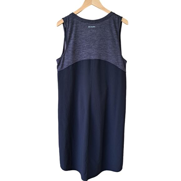 Columbia Bryce Peak Dress Size Large  Black Grey Sleeveless Outdoor - Picture 3 of 11